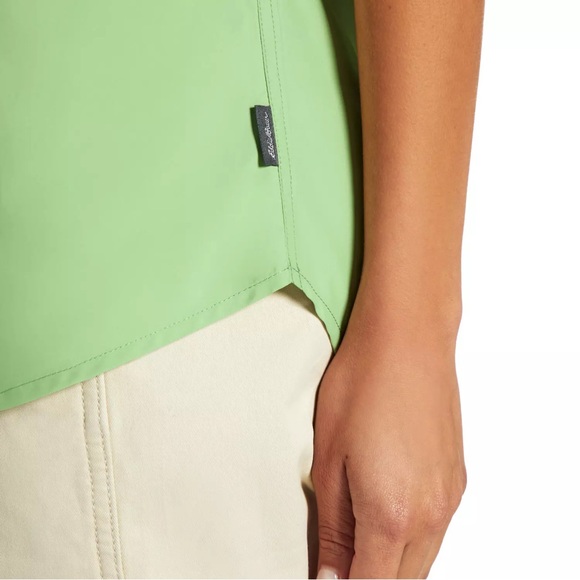 NWT Eddie Bauer Ladies Short Sleeve Adventure Top Size Small - Picture 7 of 9